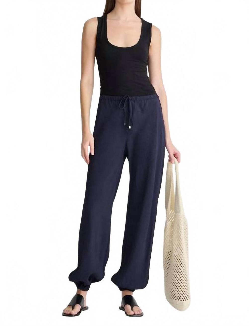 NEW APIECE APART flora balloon pant in midnight